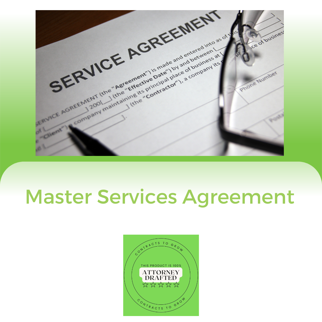 Master Services Agreement