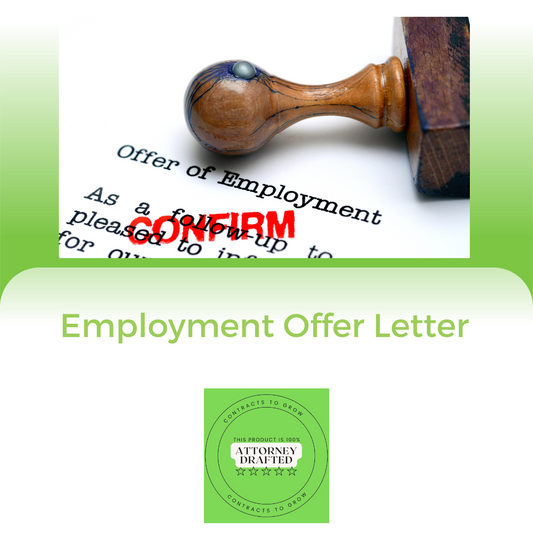 Employment Offer Letter (with video)