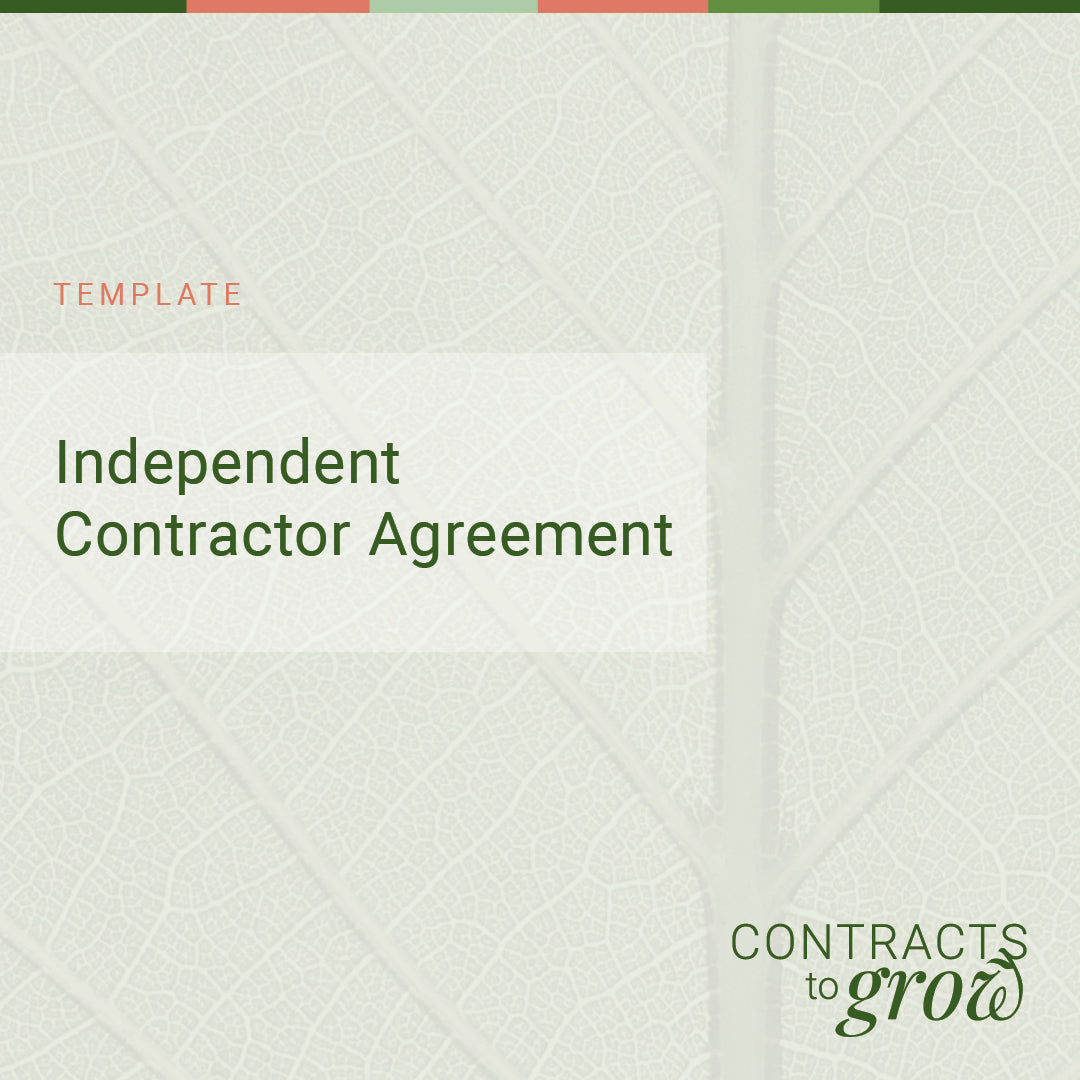Independent Contractor Agreement