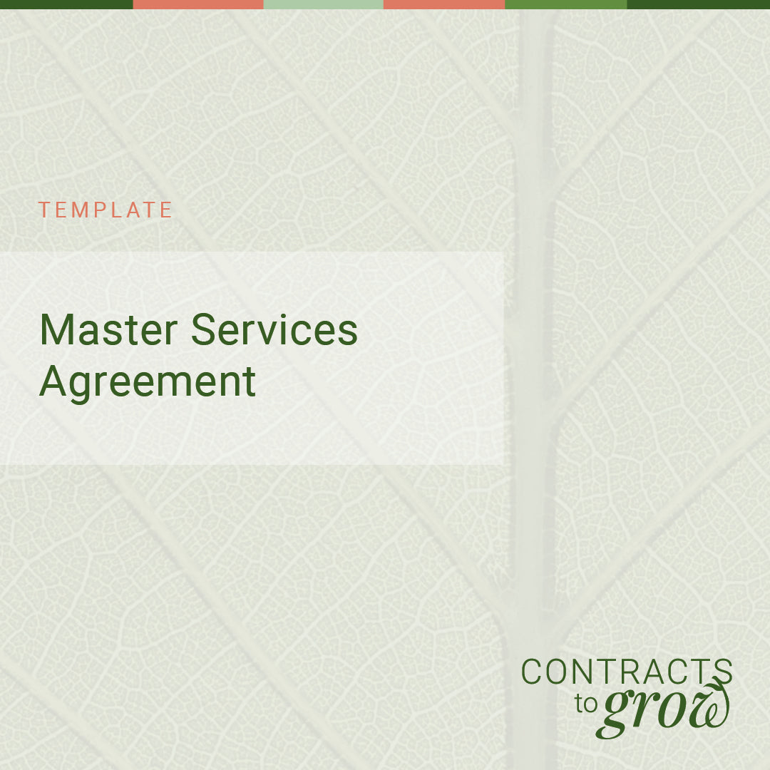 Master Services Agreement