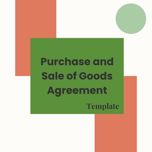 Purchase and Sale of Goods Agreement