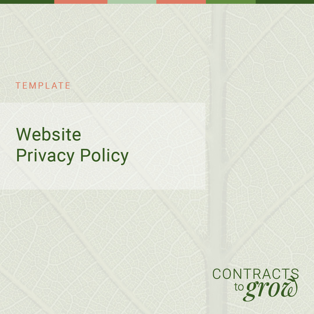 Website Privacy Policy